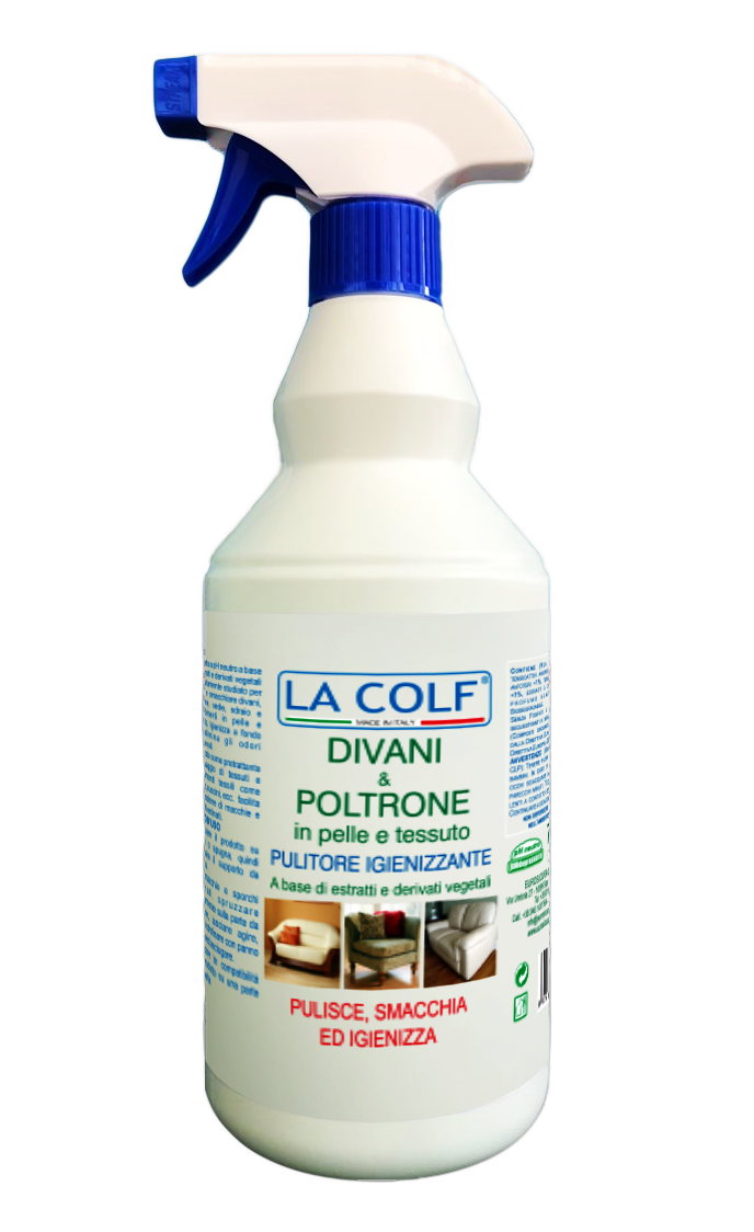 L763 - Divani & Poltrone Pulitore Igienizzante - 750 ml SPRAY - La Colf